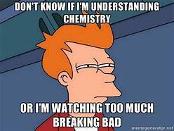 Image result for Breaking Bad Chemistry Memes