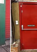 Image result for Locked Exit Door