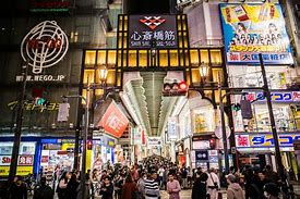 Image result for Shinsaibashi Osaka Shopping