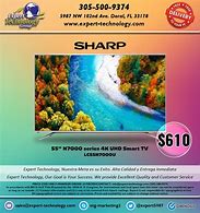 Image result for Sharp TV 55In