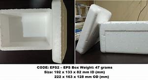 Image result for EPS Thermocol Box