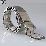 Image result for Metal Belts for Men