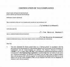 Image result for Certificate of Compliance Example