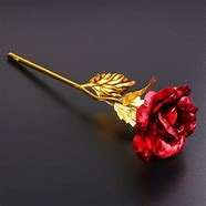 Image result for 24 Karat Gold Red Rose