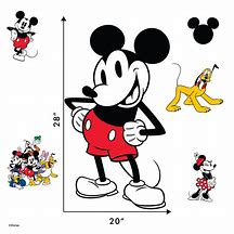 Image result for Vintage Mickey Mouse Decal