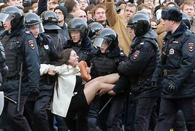 Image result for Russia Protests