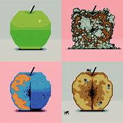 Image result for Pixel Rotten Apple