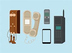 Image result for Phone Evolution Art