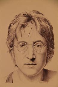 Image result for How to Draw John Lennon
