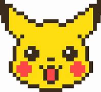 Image result for Pikachu Pixel Art