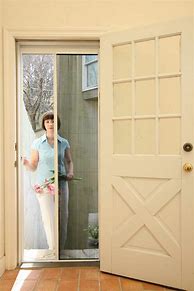 Image result for DIY Sliding Screen Door