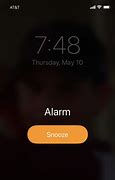 Image result for iPhone Lock Screen Alarm