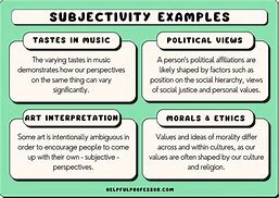 Image result for Subjective Meaning in Art