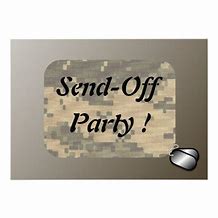 Image result for Military Send Off