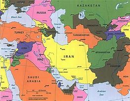 Image result for Iran Map in Middle East