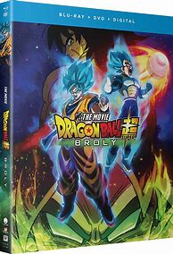 Image result for Dragon Ball Super Broly Blu-ray