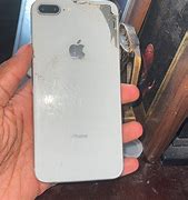Image result for Cracked iPhone 8 Plus Back Silver