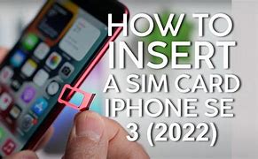 Image result for iPhone SE 3rd Generation Install Sim Card