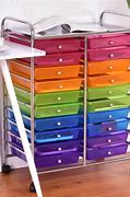 Image result for Storage Shelves with Drawers