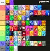 Image result for BFDI Tier