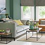 Image result for Green Wall Living Room Ideas