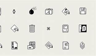 Image result for mac icons susan kare