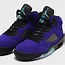 Image result for Jordan 5S with Purple Shoe Strings