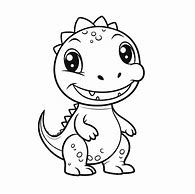 Image result for Preschool Dinosaur Coloring Pages