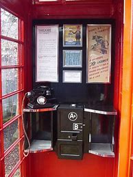 Image result for Vintage British Telephone Booth