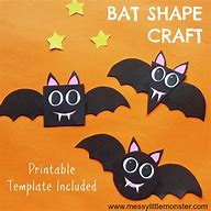 Image result for Bat Arts and Crafts