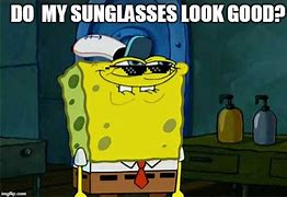 Image result for Squidward Sunglasses Meme