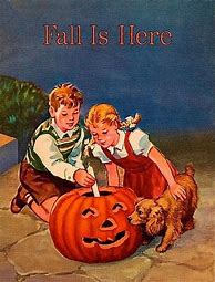 Image result for Fall Halloween Vintage