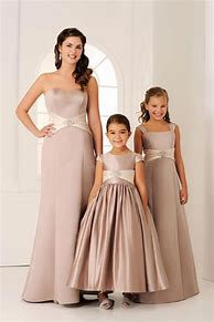Image result for Champagne Bridesmaid Dresses Kids
