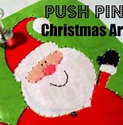 Image result for Christmas Push Pin Art