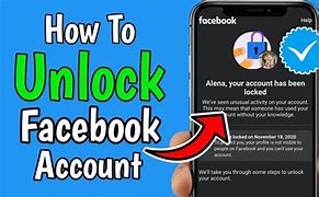 Image result for Unlock Facebook Account