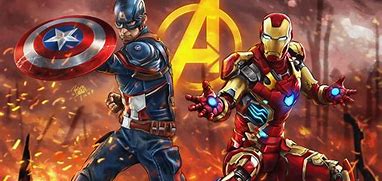 Image result for Capitan America Y Iron Man