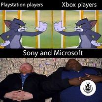 Image result for Sony vs Xbox Memes