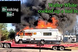 Image result for Car On Fire Breaking Bad