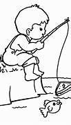 Image result for Little Boy Fishing Clip Art