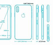 Image result for iPhone X-Size mm