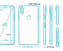 Image result for iPhone X. Back Dimensions