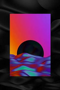 Psychedelic Artworks by Quentin Deronzier | Daily design inspiration for creatives | Inspiration Grid