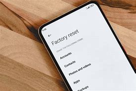 Image result for Android Reset Factory M