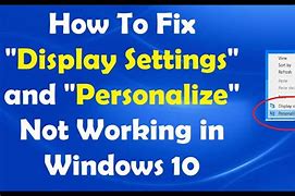 Image result for How to Fix Display Settings