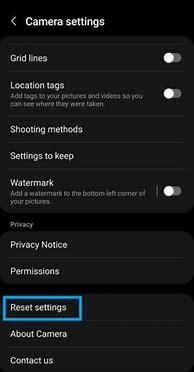 Image result for Samsung Settings Camera Permission