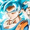 Image result for 1080X1080 Gamerpic Anime Goku