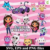 Image result for Gabby Dollhouse Stickers