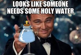 Image result for holy water memes spongebob