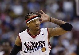 Image result for Allen Iverson PFP Red and White