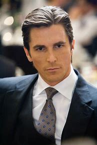 Image result for Christian Bale Bruce Wayne Hair